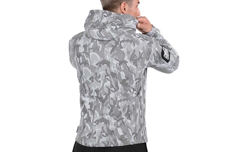 Grey camo hoodie - Phantom Athletics