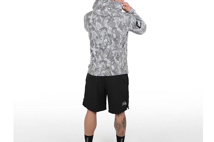 Sweatshirt à capuz, Camuflado Cinzento - Phantom Athletics