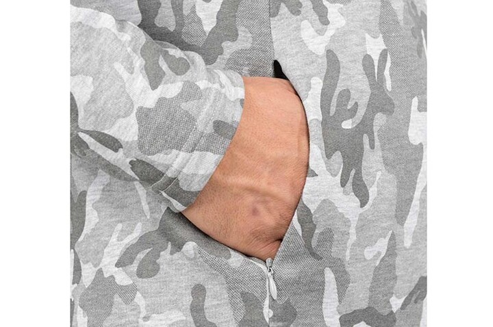 Sweatshirt à capuz, Camuflado Cinzento - Phantom Athletics