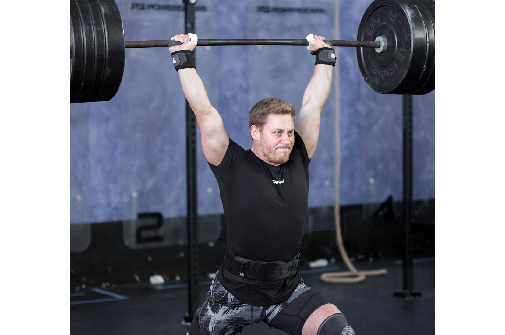 Ceinture de poignet à main d'haltérophilie, sangle de protection de la  prise en main de la musculation