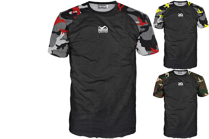 Camiseta de desporto, Evo - Camuflado, Phantom Athletics