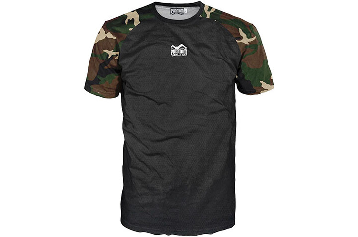 Camiseta de desporto, Evo - Camuflado, Phantom Athletics