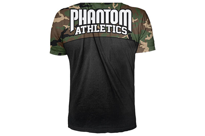 Camiseta de desporto, Evo - Camuflado, Phantom Athletics