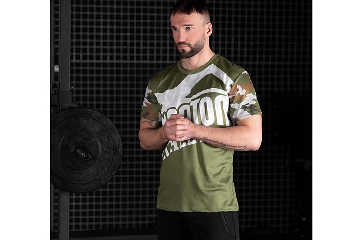 Camiseta deportiva con mangas cortas, Evo - Warfare, Phantom Athletics