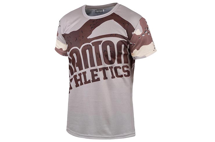 Camiseta deportiva con mangas cortas, Evo - Warfare, Phantom Athletics