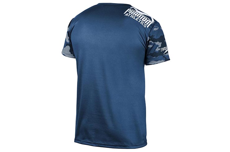 Camiseta deportiva con mangas cortas, Evo - Warfare, Phantom Athletics