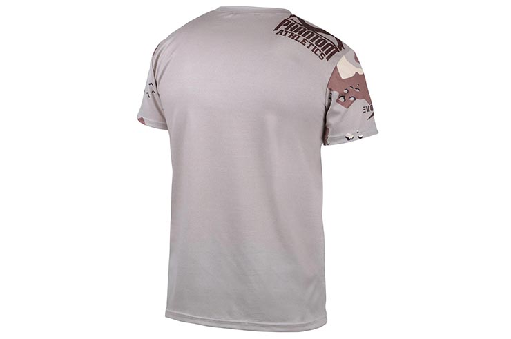 Camiseta deportiva con mangas cortas, Evo - Warfare, Phantom Athletics