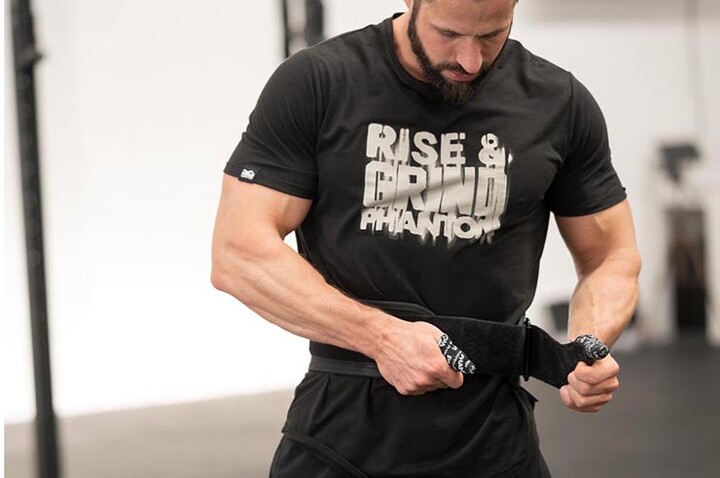 Camiseta de desporto - Rise & Moer, Phantom Athletics