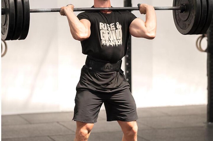 Camiseta de desporto - Rise & Moer, Phantom Athletics