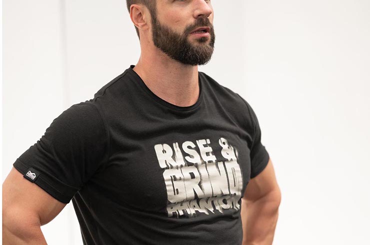 Camiseta deportiva - Rise & Grind, Phantom Athletics