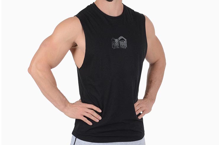 Sleeveless sports T-shirt - Blackout 2.0, Phantom Athletics