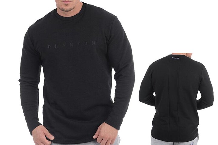 Sweatshirt, Uni Com Logótipo - Vantagem, Phantom Athletics