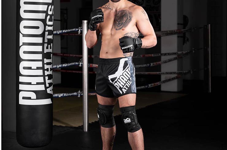 Guantes de entrenamiento de MMA, con pulgar - APEX Hybrid, Phantom Athletics