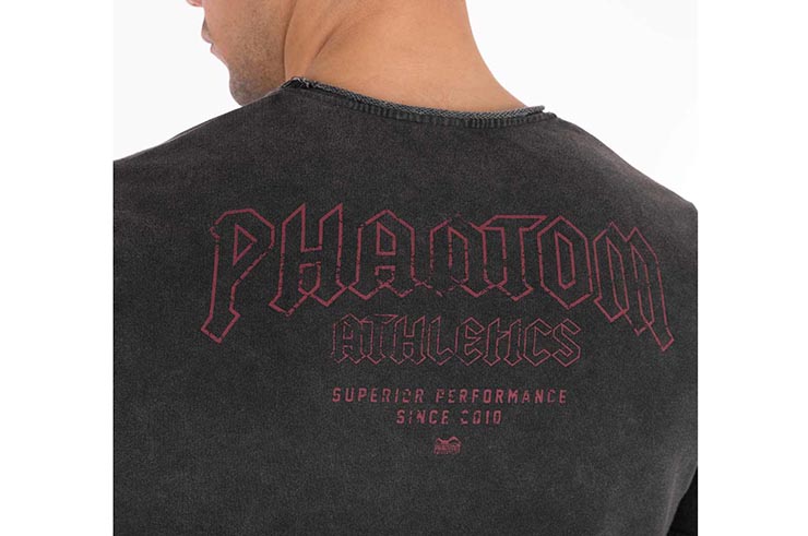 Camiseta deportiva, gruesa - Distorsionada, Phantom Athletics