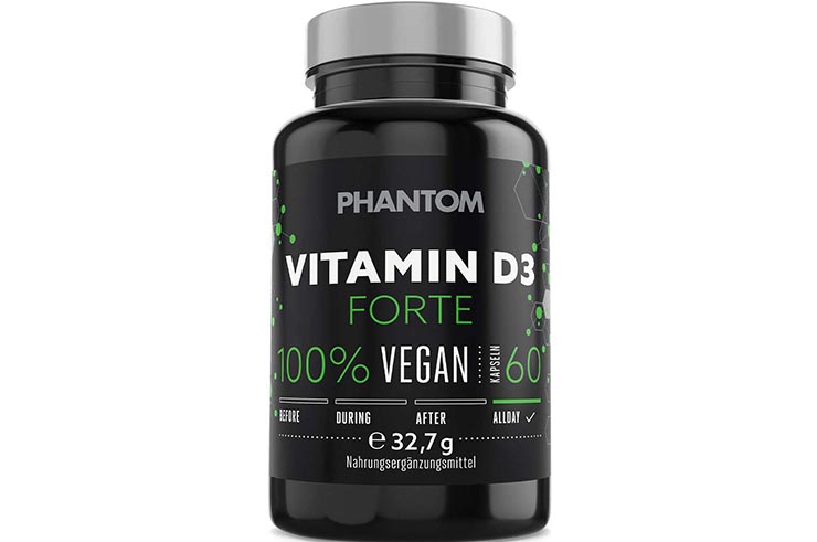 Complément Alimentaire - Vitamine D3 Forte, Phantom Athletics