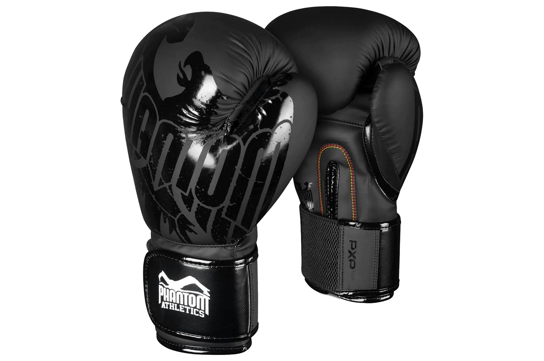 Gants de boxe powerlock 2.0 everlast noir et gris