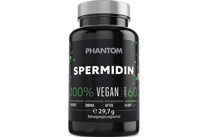 Informações adicionais Alimentação - Spermidin, Phantom Athletics