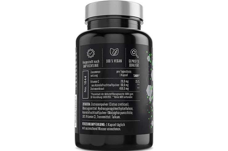Informações adicionais Alimentação - Cistus, Phantom Athletics