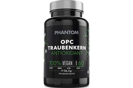 Informações adicionais Alimentação - Antioxidantes de de sementes de uvas OPC, Phantom Athletics