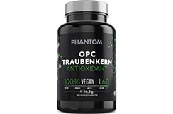 Complemento alimenticio - Antioxidantes de semillas de uva OPC, Phantom Athletics