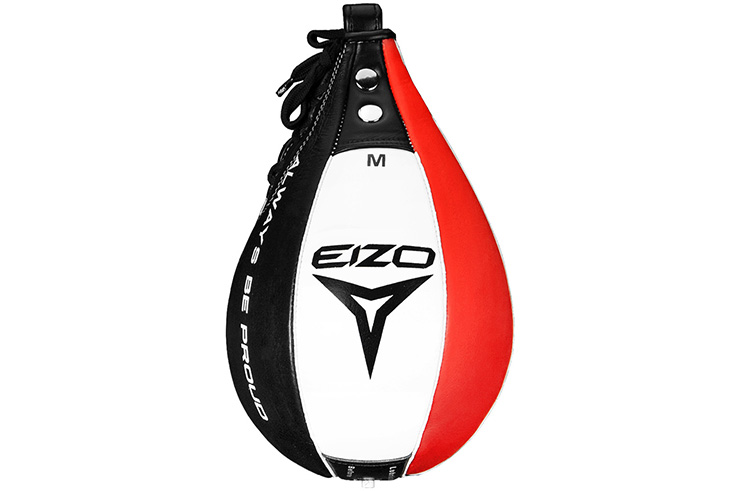 Speed Bag - white leather, Eizo Boxing