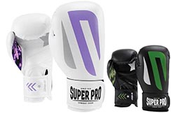 Boxing Gloves, Leather or PU - No Mercy, Super Pro