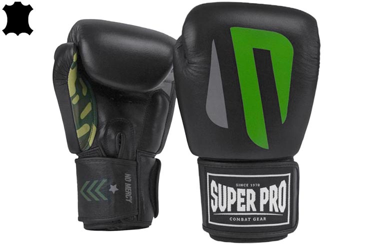 Boxing Gloves, Leather or PU - No Mercy, Super Pro