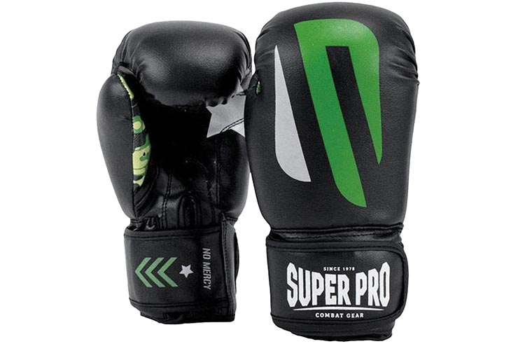 Boxing Gloves, Leather or PU - No Mercy, Super Pro