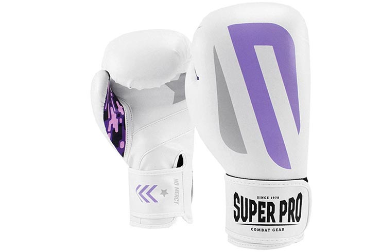 Guantes de boxeo, cuero o PU - No Mercy, Super Pro