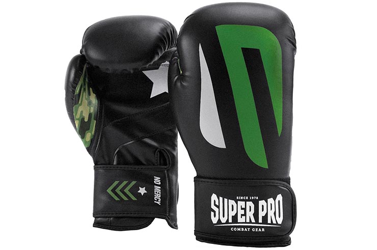 Boxing Gloves, Leather or PU - No Mercy, Super Pro