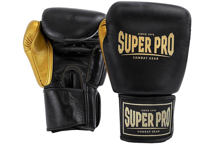 MMA Gloves, Leather - Shooter, Super Pro