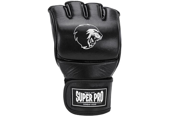 MMA Gloves, Leather - Slugger, Super Pro