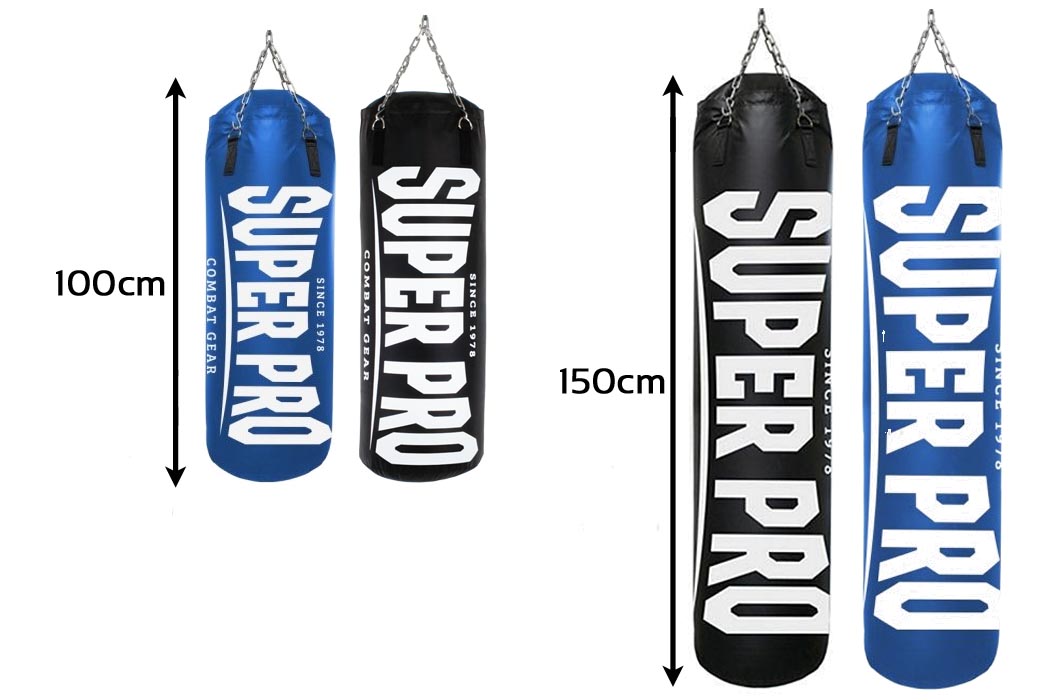 Sac de boxe professionnel 150 cm en cuir sac de frappe de qualité boxe thai  et anglaise