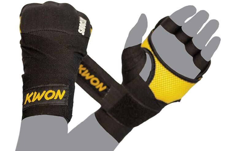 Inner gloves with gel & hands wrap, Kwon