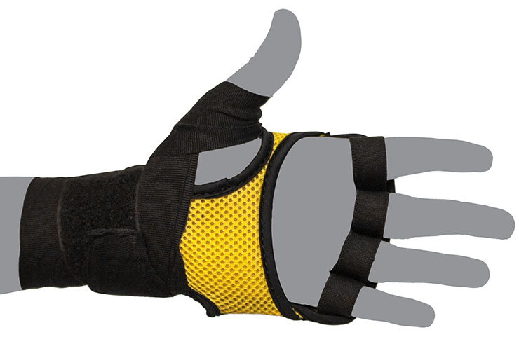 Inner gloves with gel & hands wrap, Kwon