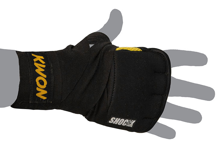 Inner gloves with gel & hands wrap, Kwon