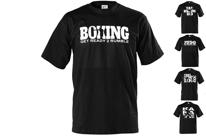Camiseta deportiva con mangas cortas - Deportes de combate