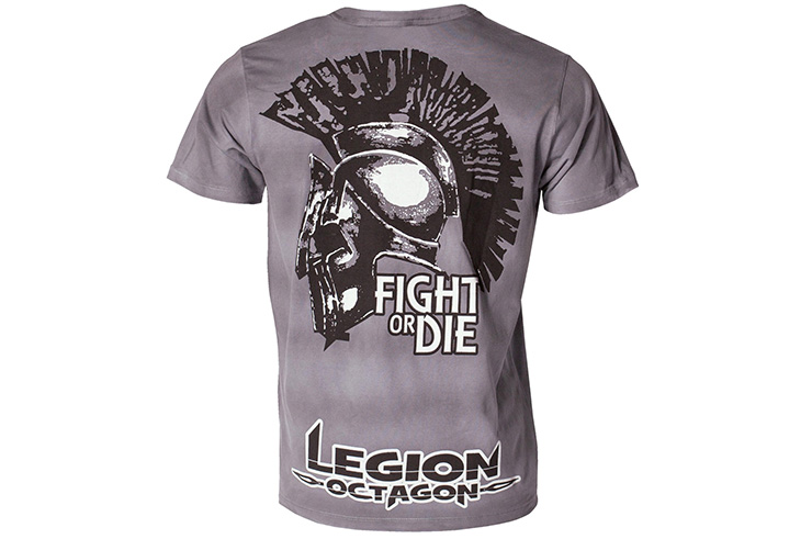 Camiseta deportiva con mangas cortas - Fight or Die, Legion Octagon