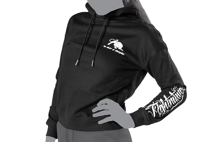 Hooded sweatshirt, for women - Fightnature, Kwon