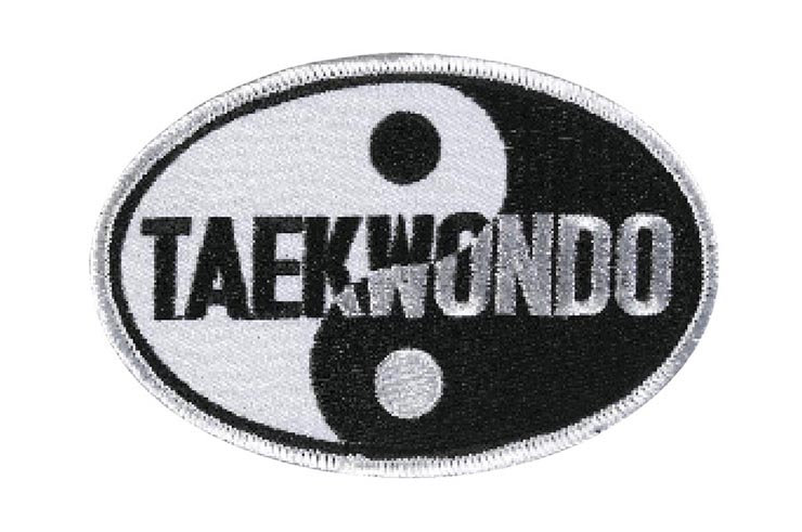 Distintivo à bordar, Yin & Yang - Taekwondo