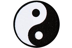 Embroidery badge, Yin & Yang