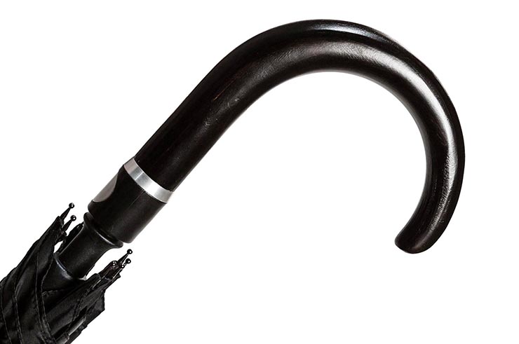 Cane Resistance Umbrella - Self Defense, Curved handle