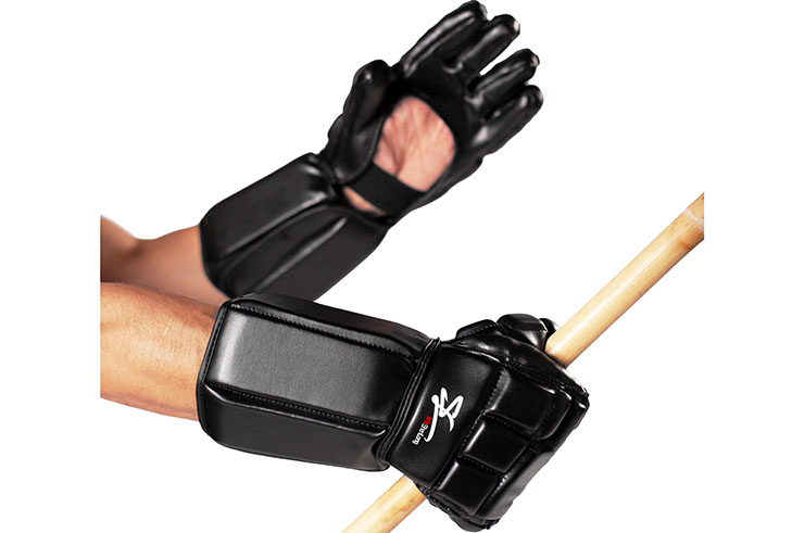 Guantes Arnis con antebrazo - Protección Kali Escrima | ShenLong®