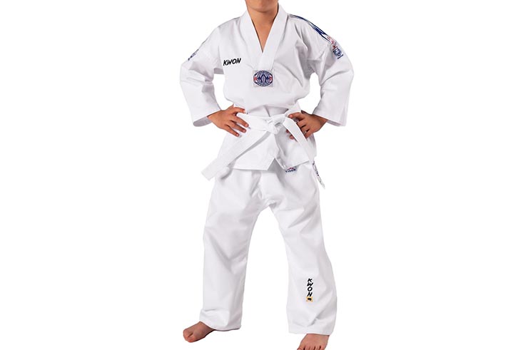 Taekwondo Dobok, Blue tiger - Kwon