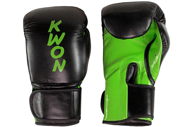 Gants de Boxe 10oz, Cuir - Fight Champ, Kwon