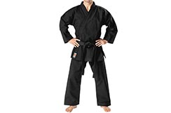 Kimono de Karate, Negro - Tradicional 12oz, Kwon