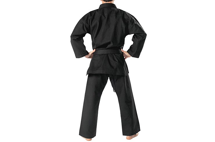 Kimono de Karate, Negro - Tradicional 12oz, Kwon