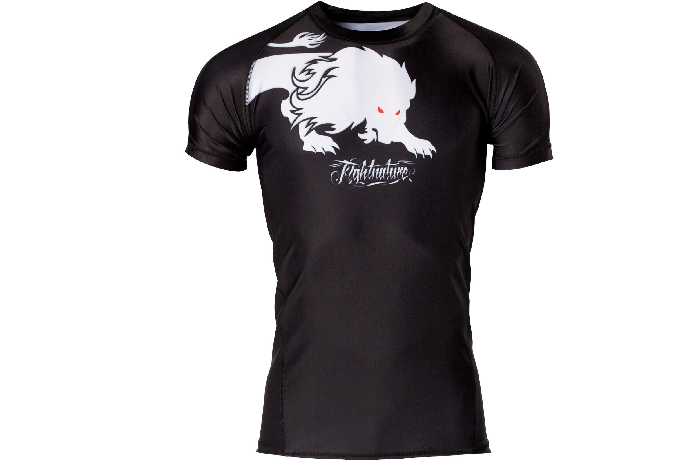 T-shirt de compression, manches courtes - Fightnature
