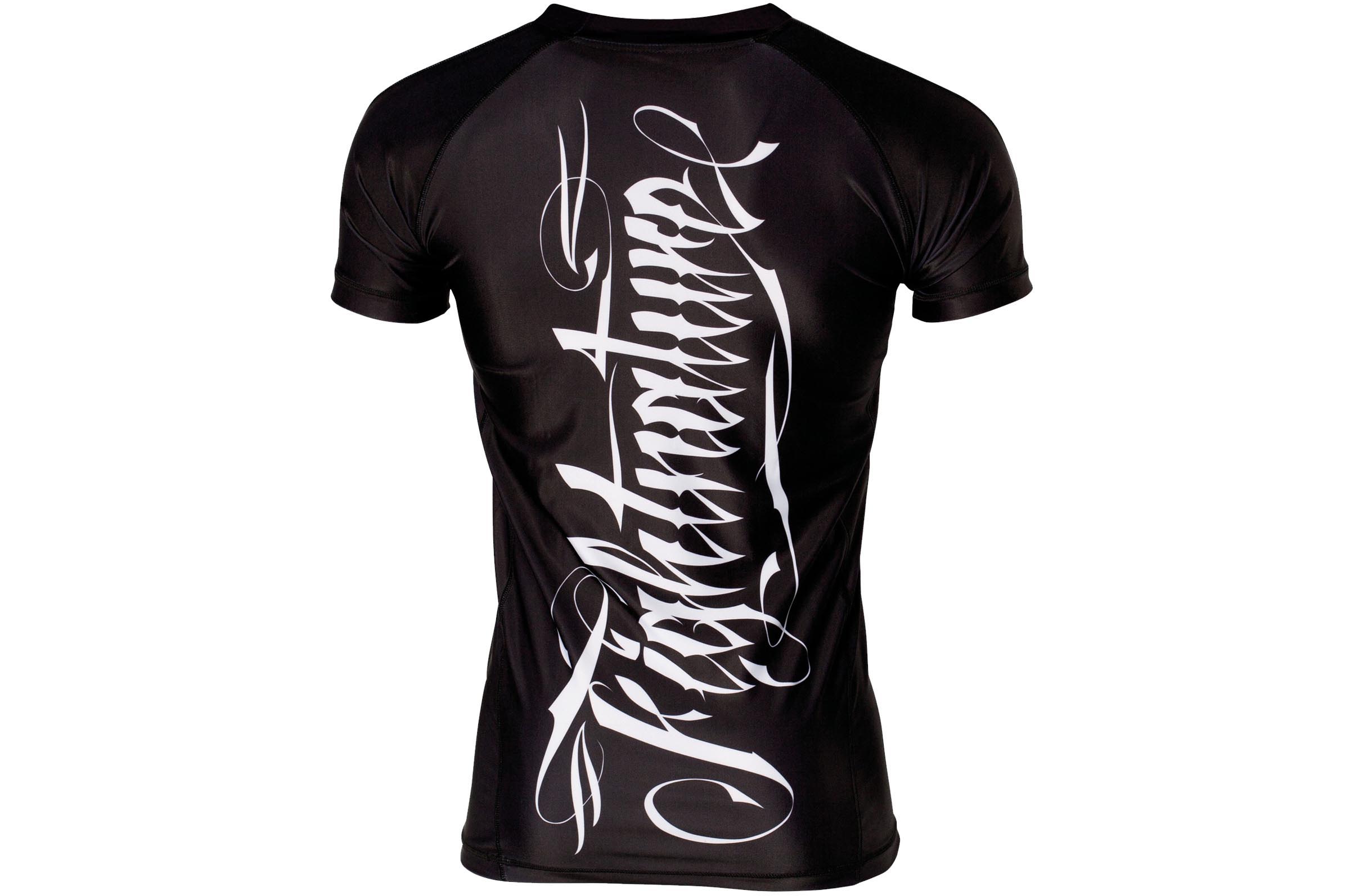 Camiseta de compressão, Mangas Curto - Lutar contra a natureza