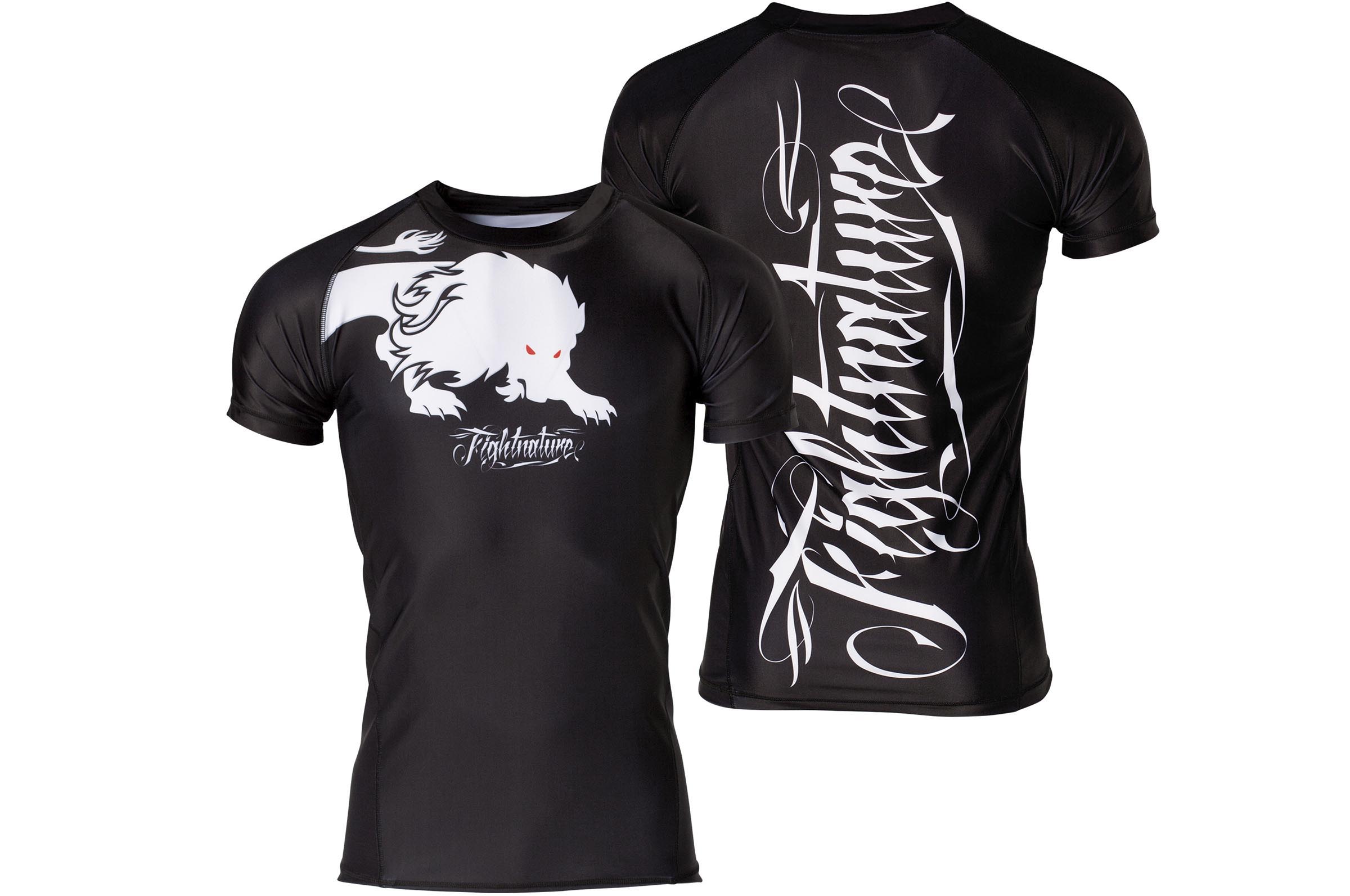 T-shirt de compression, manches courtes - Fightnature